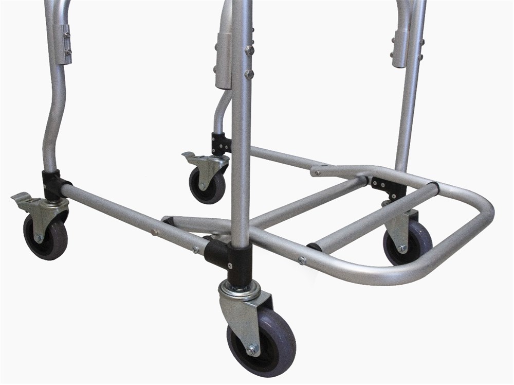 CADEIRA DE BANHO EM ALUMÍNIO COM RODAS SEQUENCIAL ATÉ 100KG-785685257